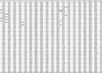 2024-2025学年第二学期总课表