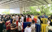 省中学子新冠病毒疫苗第二针接种现场纪要