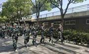高一军训 | “喜迎二十大 强国复兴有我”——记2022年省熟中高一新生军训第四天