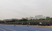 高一军训 | “喜迎二十大 强国复兴有我”——记2022年省熟中高一新生军训第二天