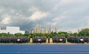 高一军训 | “喜迎二十大 强国复兴有我”——记2022年省熟中高一新生军训会操